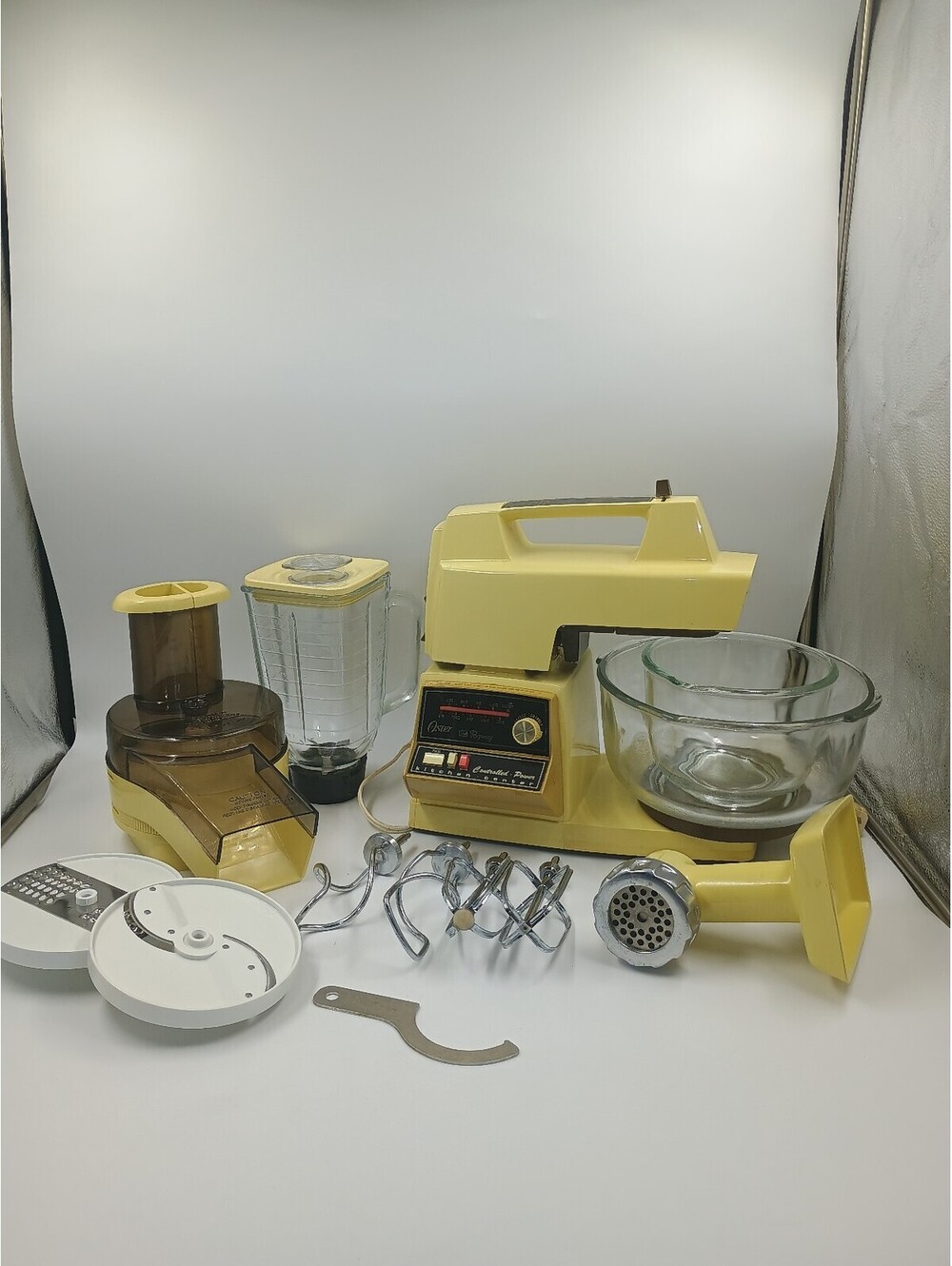 Oster Regency Controlled Power Kitchen Center Mixer with Attachments